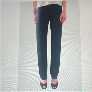Private 0204Black Straight Leg Pants with Classic Silhouette